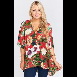 Show Me Your Mumu Peta Tea Garden XL EUC